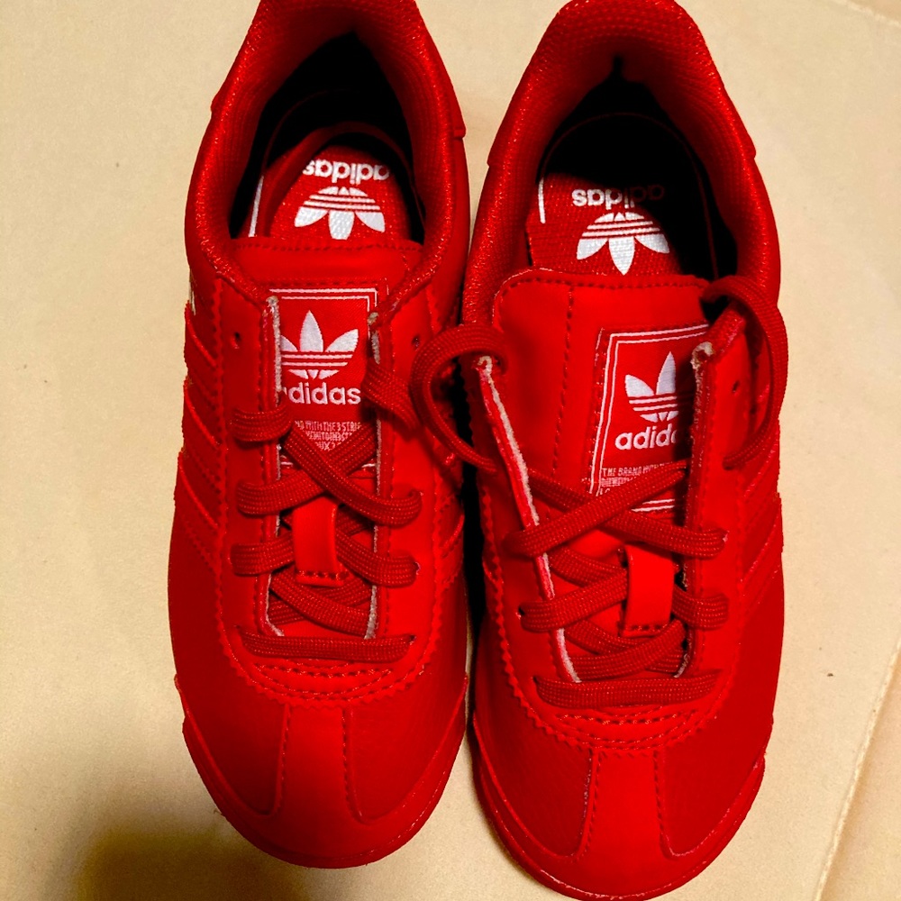 Red Adidas Samoa